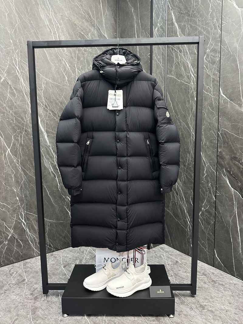 몽클레르 후드 롱 패딩 코트 - 로에베 패딩 레플리카 사이트 참고 이미지